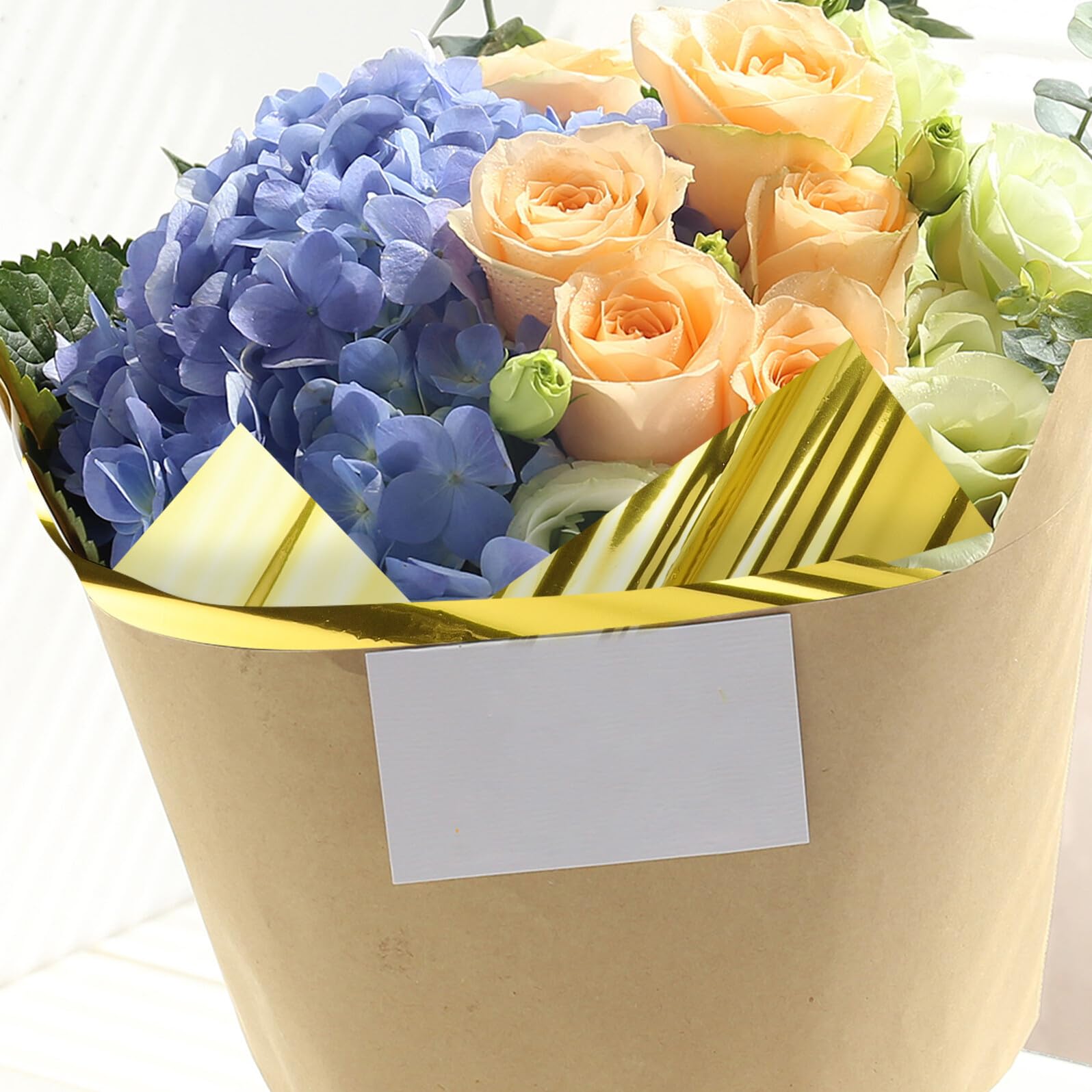 UPKOCH Geschenkpapier 70 Blatt Großpackung Buntes Bastelpapier mit Glanzfinish Strapazierfähiges Verpackungspapier für Partys Blumensträuße und Geburtstagsfeiern