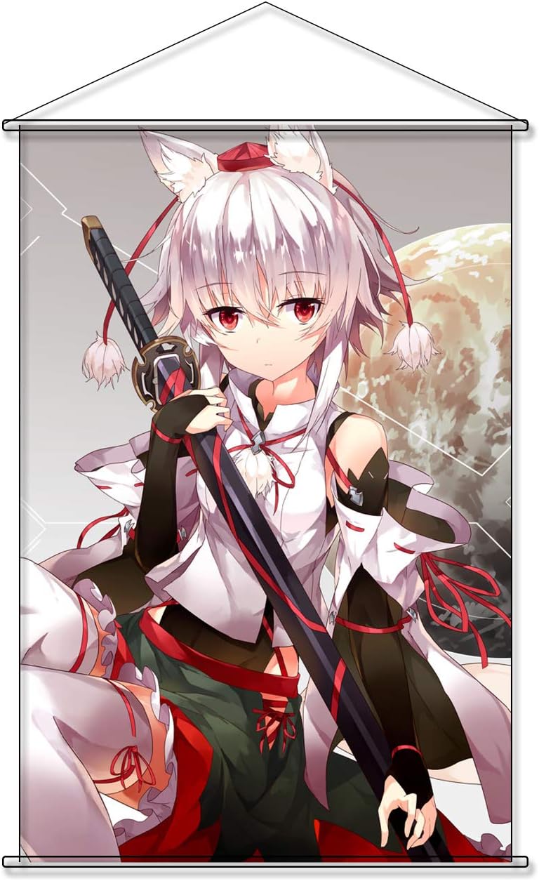 Amazon Co Jp Nijigen Club タペストリー 東方project 東方プロジェクト 犬走 椛 いぬばしり もみじ Inubashiri Momizi ポスター 掛ける絵 巻物 軸物 アニメ 漫画 可愛い アニメ おしゃれ 萌え カスタム可能 90cmx60cm ホビー 通販