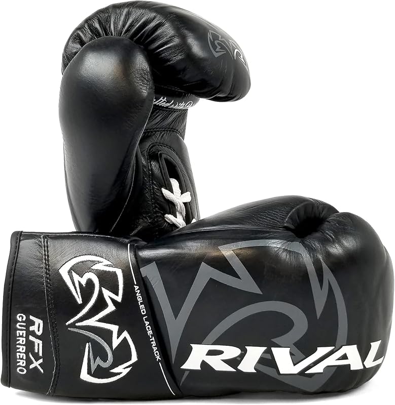 Boxing RFX-Guerrero Pro Fight Gloves, SF-H, Lace-up Closure, Horsehair Padding, Soft Broken-in Feel, Approved for Competition