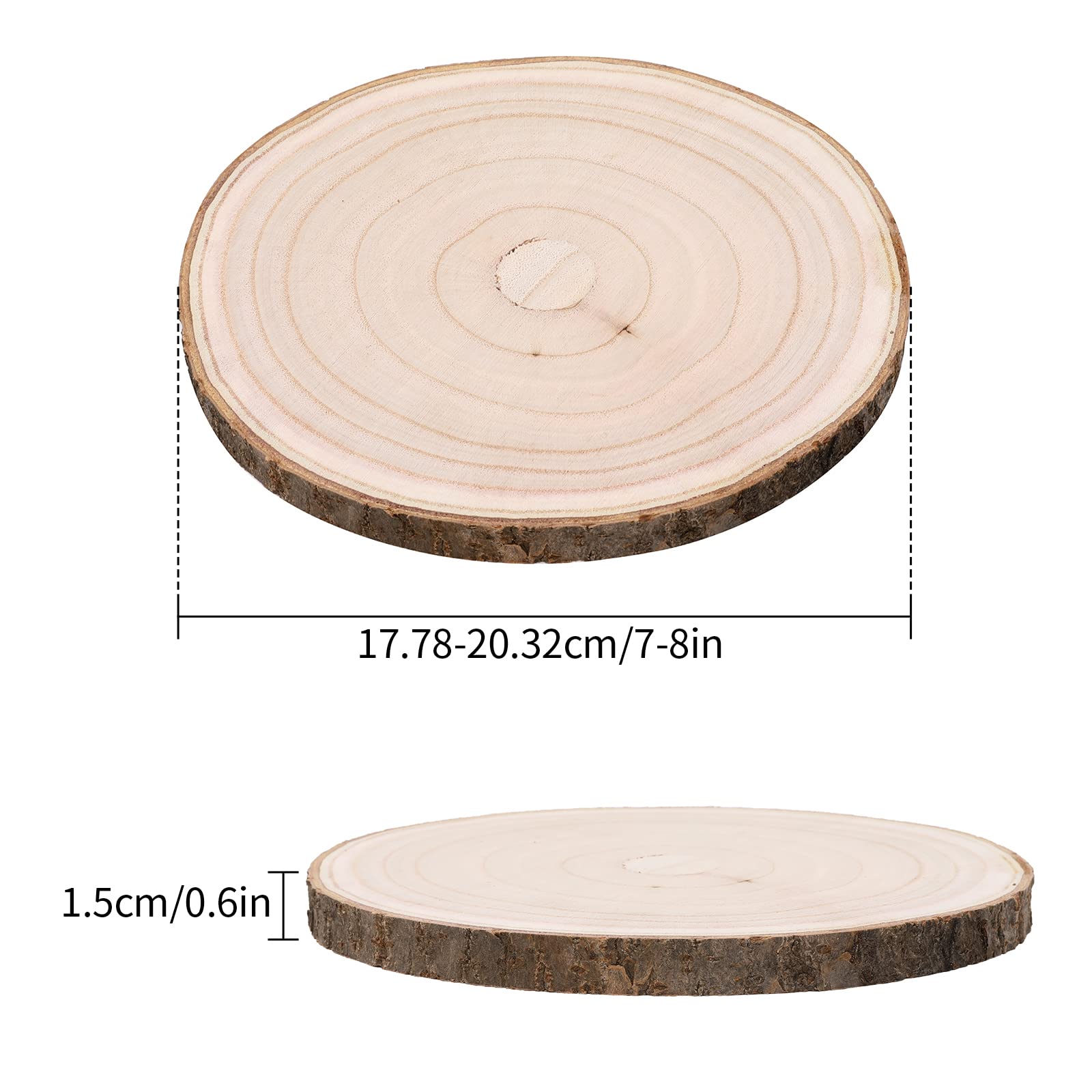 AvoDovA Fogli Di Legno 1.5 Mm, 8 Pz Compensato Legno Sottili Tavola Di Legno 1292640