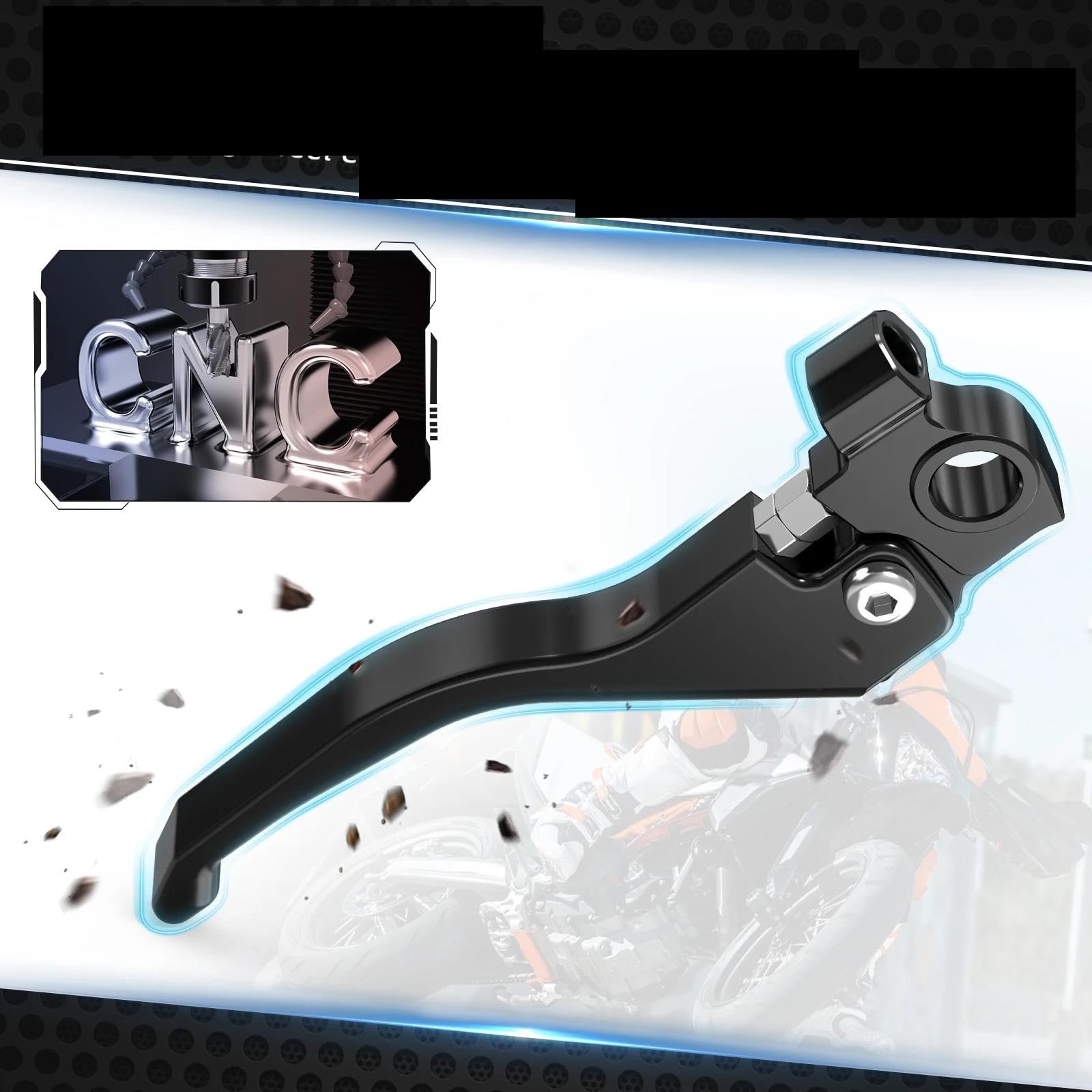 pour Enduro R pour SMC R 2014-2023 Levier Embrayage Frein Shorty pour 701 pour Enduro pour Supermoto 2016-2023 pour GasGas 700 SM ES 22-23 Frein Embrayage Leviers d'embrayage Frein(Set)