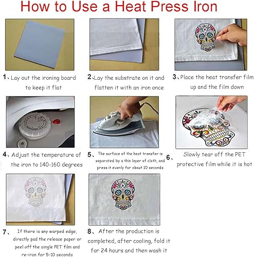 Miniatura 7 de Adhesivos de transferencia para planchar de Navidad para camisetas, calcomanías de vinilo para planchar de Navidad, diseño de parches, calcomanías