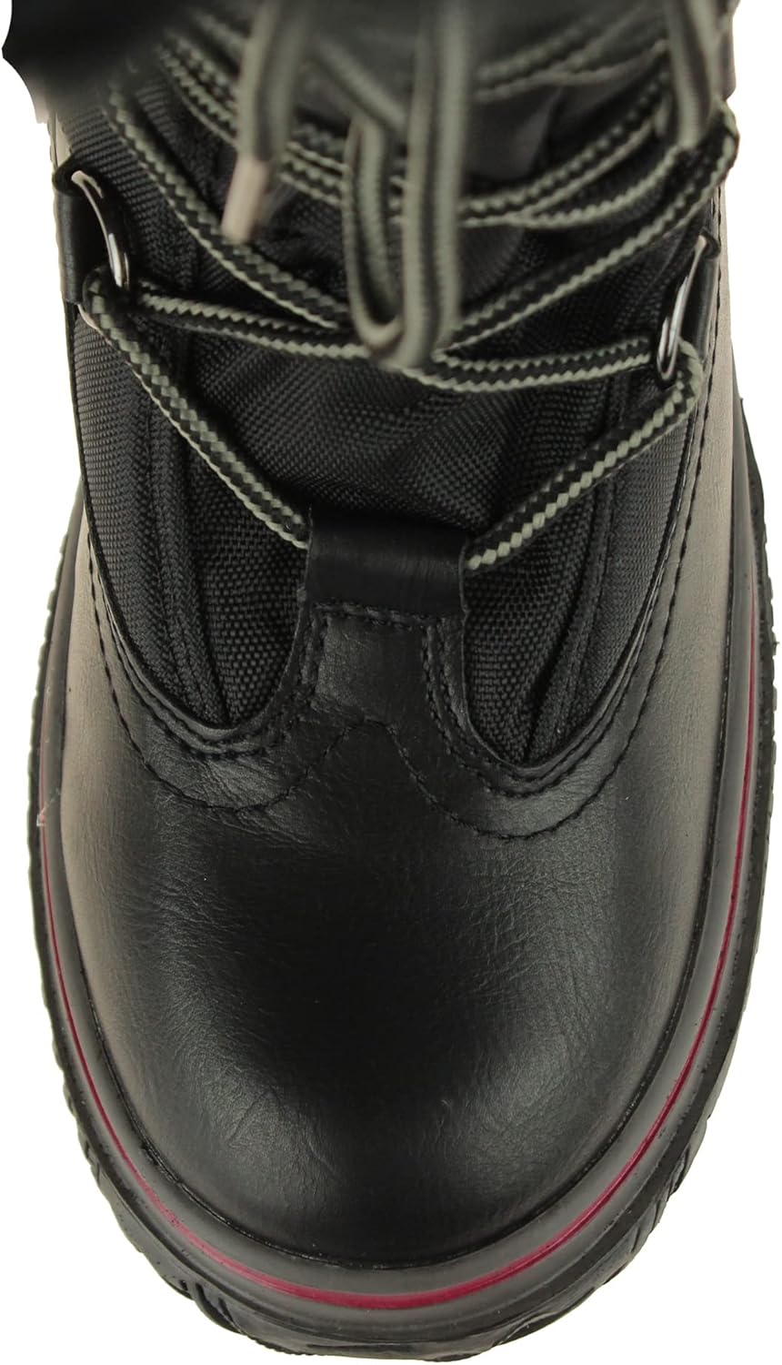 PAJAR Women's Grip Star Tall Winter Waterproof Insulated Snow Boot With Side Zipper and Laces - Image 7