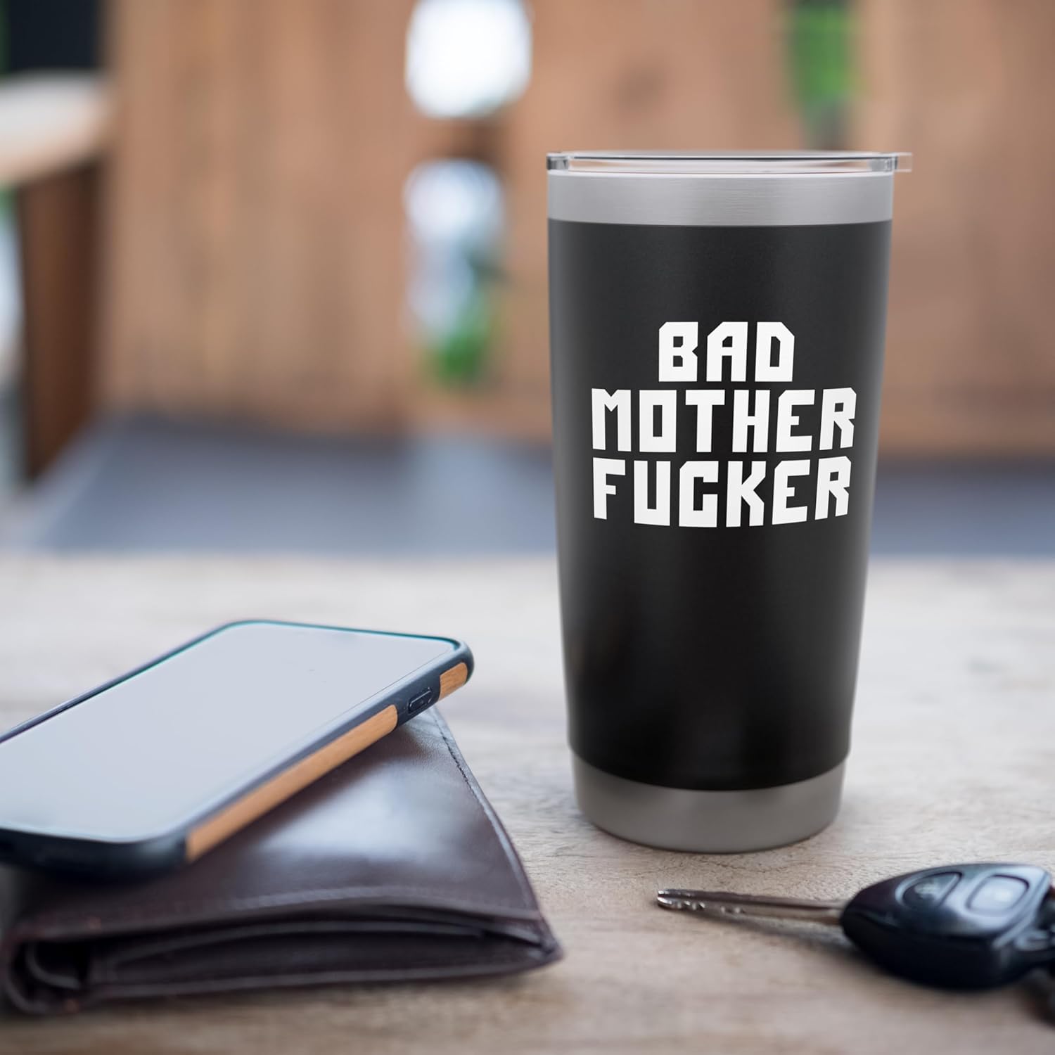 BAD MOTHERFUCKER Stainless Steel Insulated Tumbler - Image 7