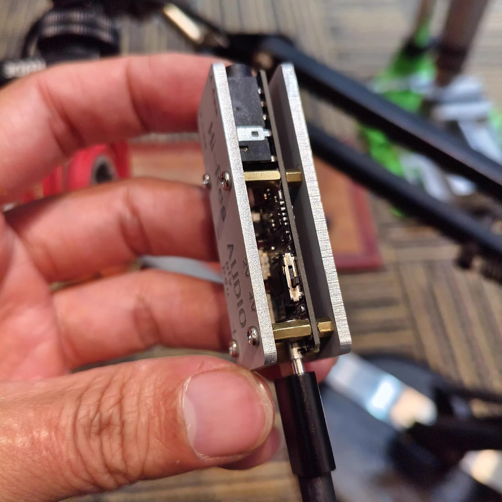 Amplificatore professionale per cuffie con doppio chip CS43198 e aumento del suono con gestione avanzata della potenza