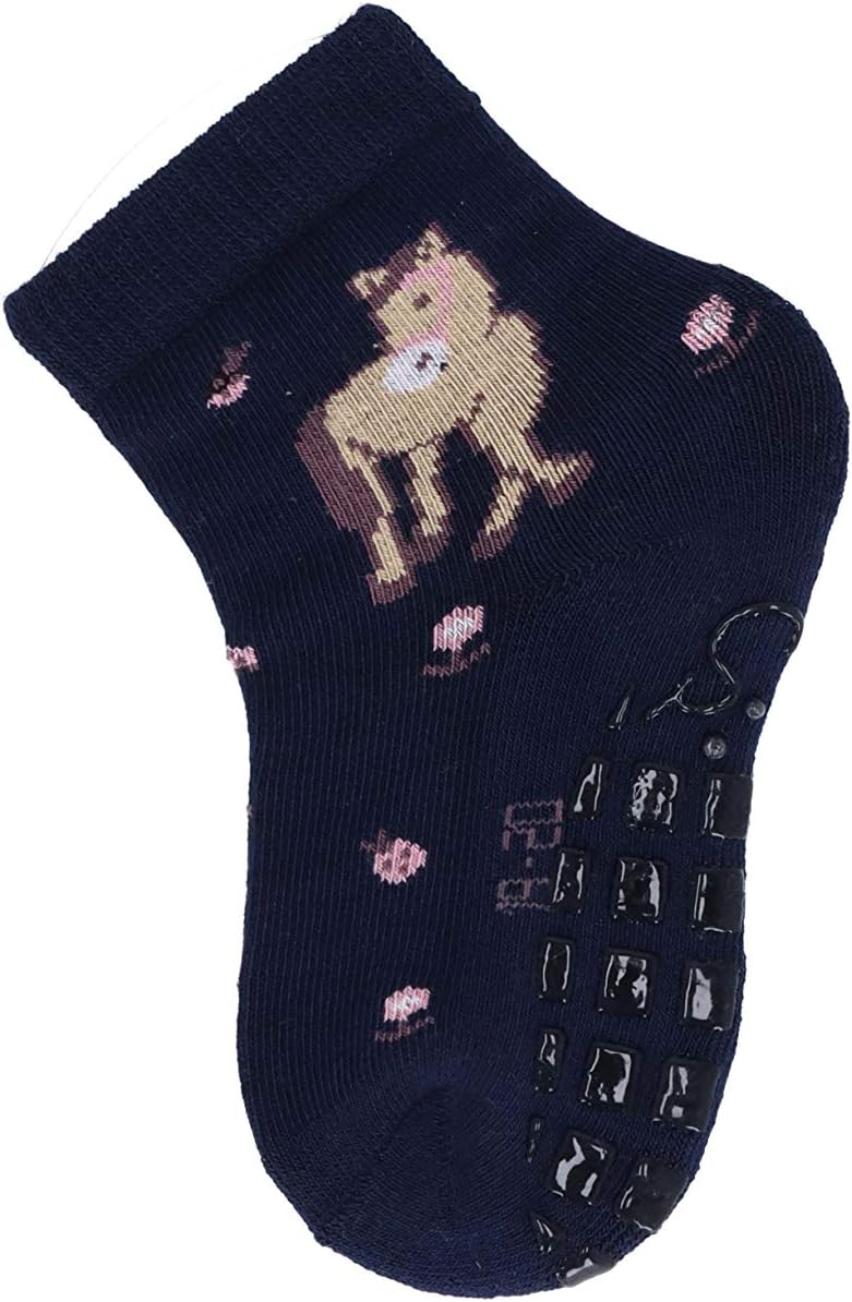 Sterntaler ABS-Söckchen DP Pferd+Herzen Baby Girls' Slippers Socks