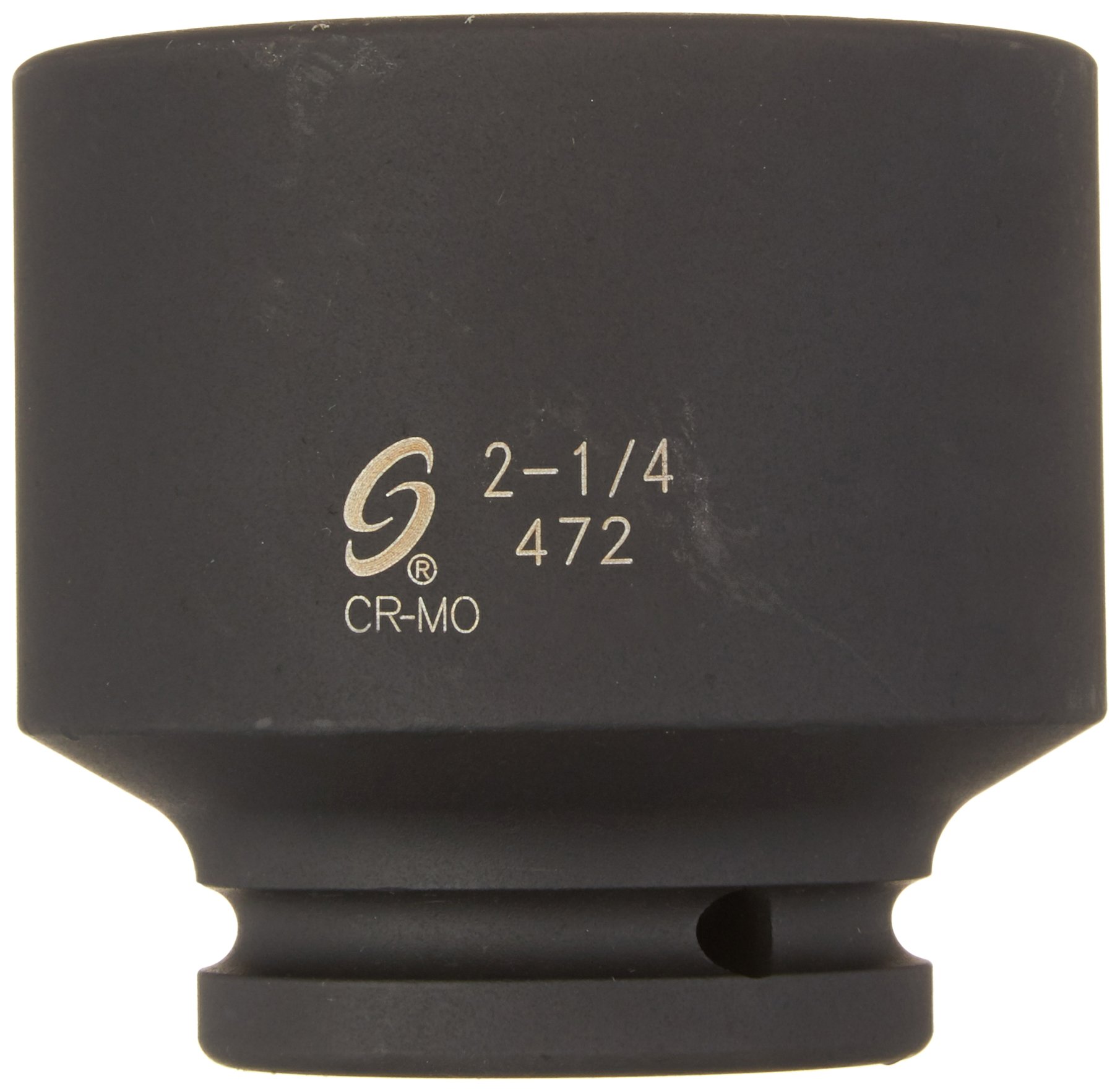 Sunex 472 3/4" Drive Standard 6 Point Impact Socket 2-1/4", Black, 3/4″ - Image 2