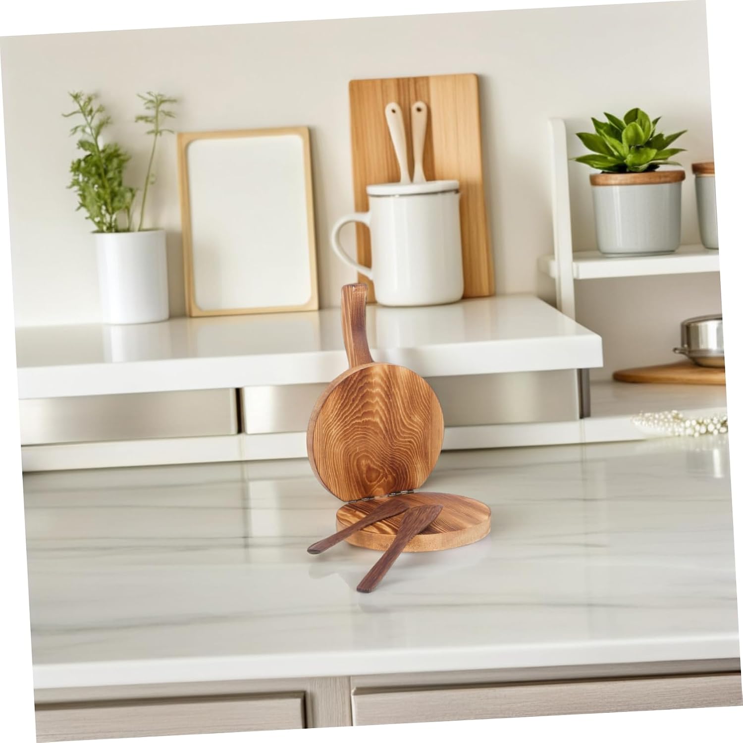 Wooden Dumpling Presser 2 Knives Adjustable Dough Thickness