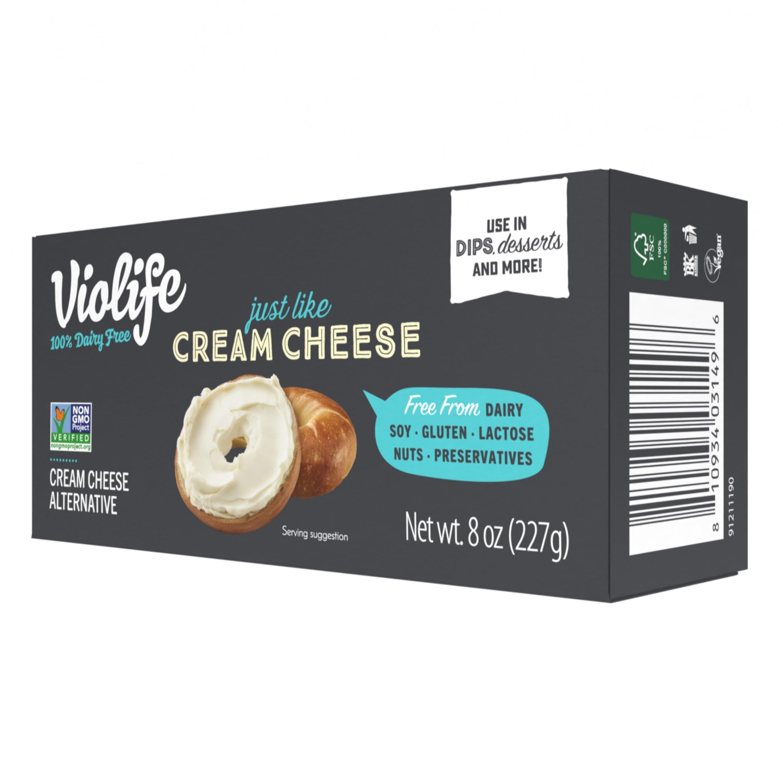 Violife Cream Cheese 8 OZ — view 8