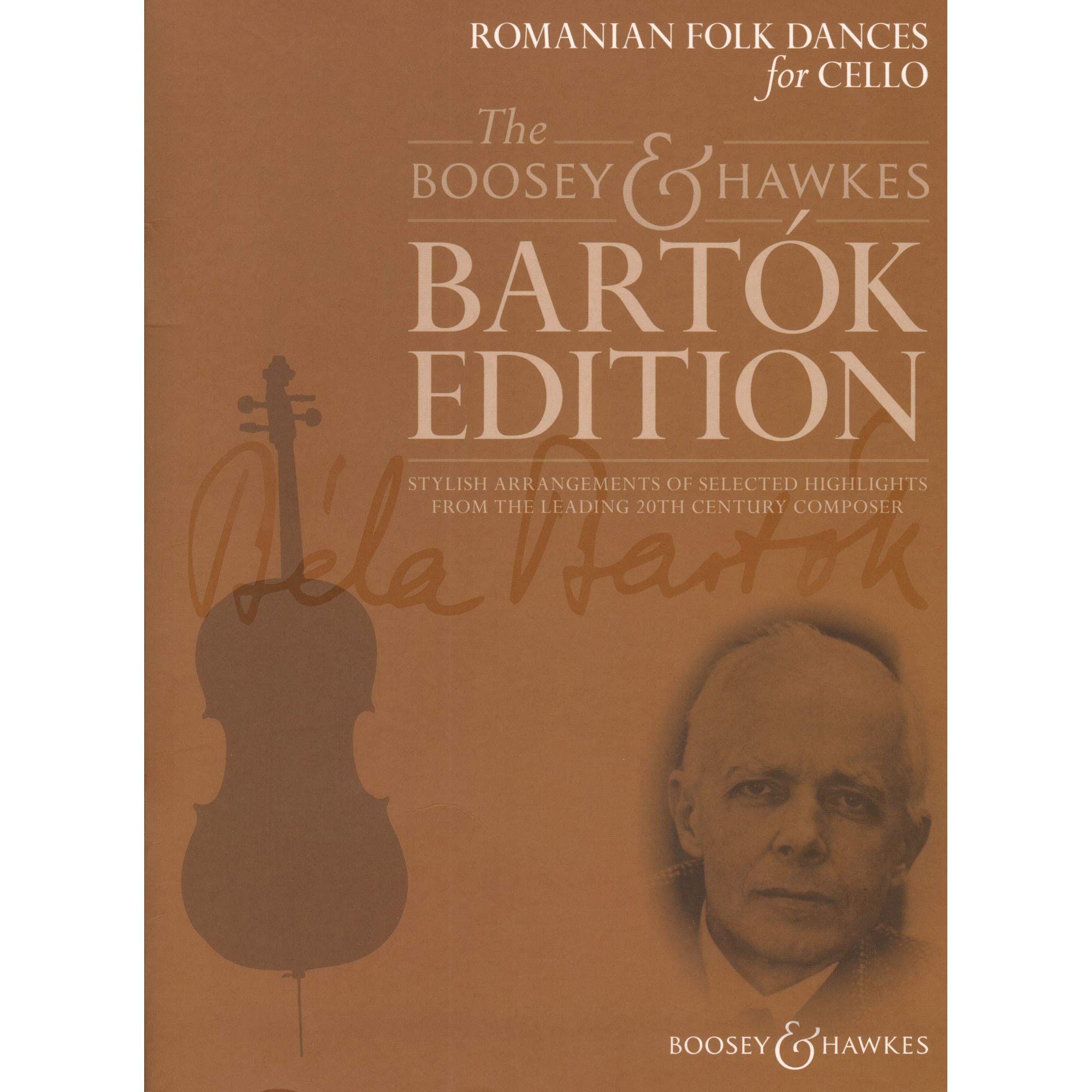 Romanian Folk Dances for Cello - Stylish arrangements - The Boosey & Hawkes Bartók Edition - cello and piano - score and part - (BH 13204)