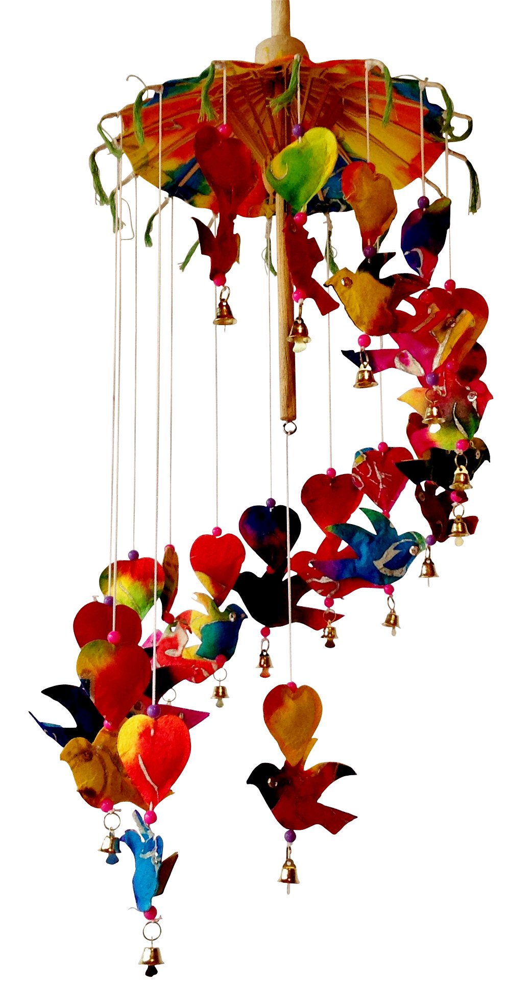 Gift on Christmas - Mulberry Paper Mobile - Birds of Paradise