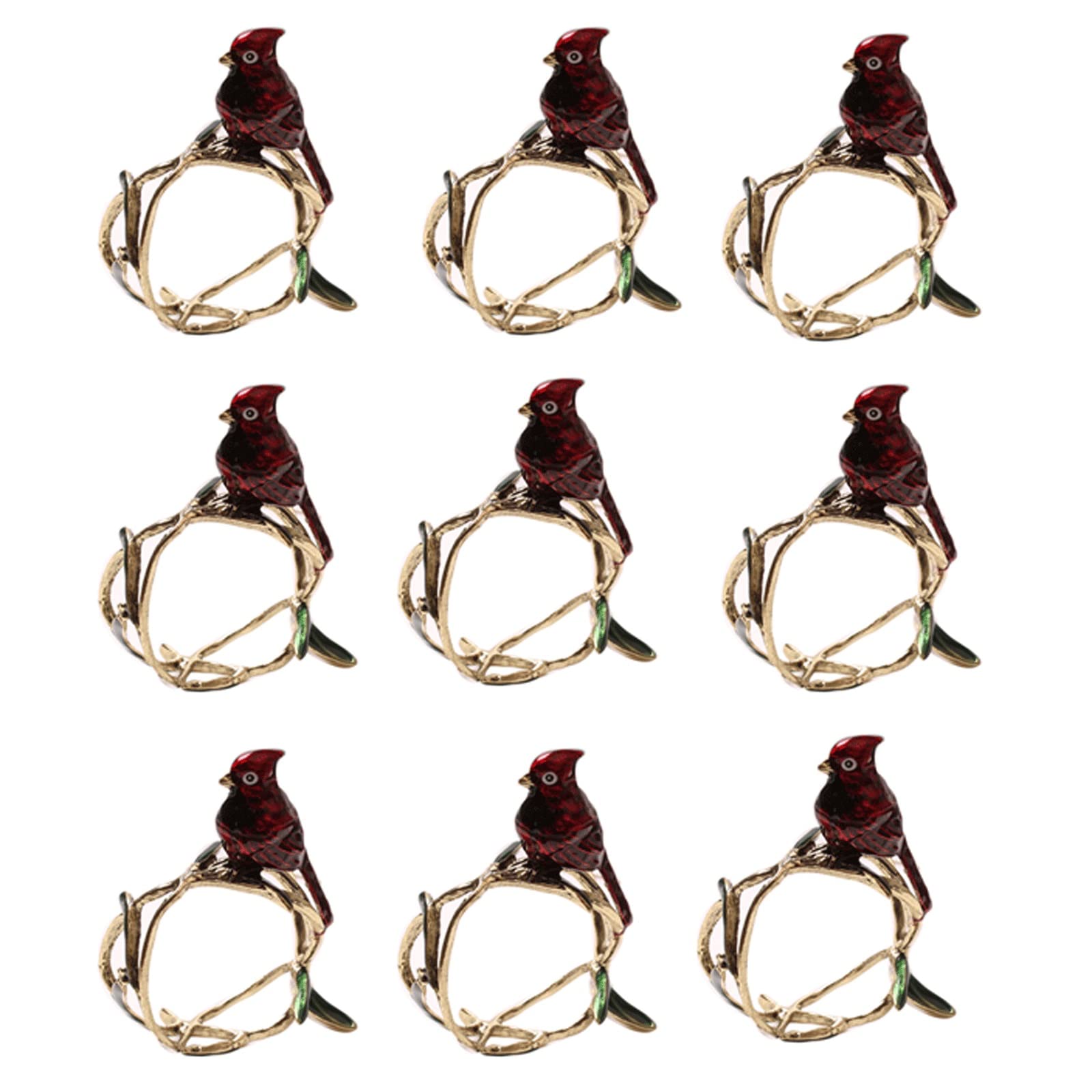 CFWSHJ Portatovaglioli con Fibbia tovagliolo Set di 9 Portatovaglioli per Il Raccolto Ringraziamento Decorazioni per la tavola di Natale Cena di Nozze Festa Decorazione Fai da Te Anelli Porta