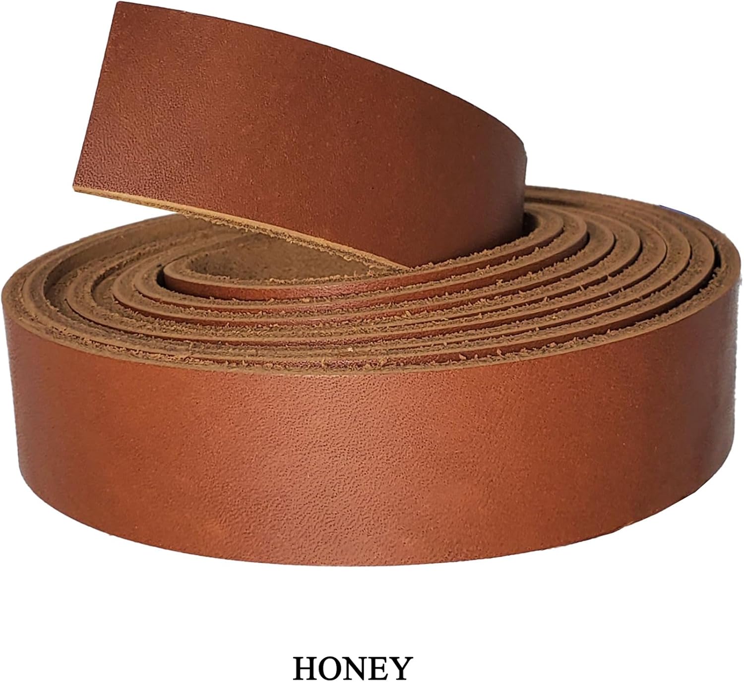 1 inch Leather Strips - 60 Inch Long Strips - Great for Belts, Collars,Leather Craft - Made in USA by Pitka Leather (Purple)