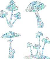 Vista 95 de GORGECRAFT 16 calcomanías de alerta de vidrio para ventana de mariposa, anticolisión, animales, arcoíris, para pájaros, pegatinas, película