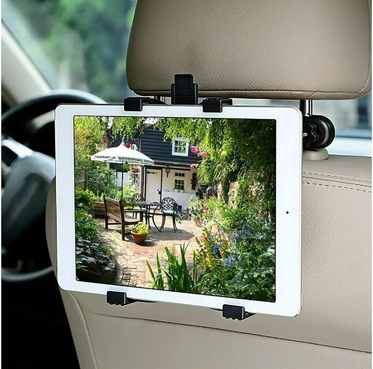 STHIRA® Car Tablet Holder for iPad, Rear Sturdy Car Ipad Holder Back Seat, Adjustable Headrest Ipad Mount for Kids and Passengers, Tab Holder Universal Fit for 7-12.9 Inch Tablets (B0CS8VB8XY) Amazon Price History, Amazon Price Tracker