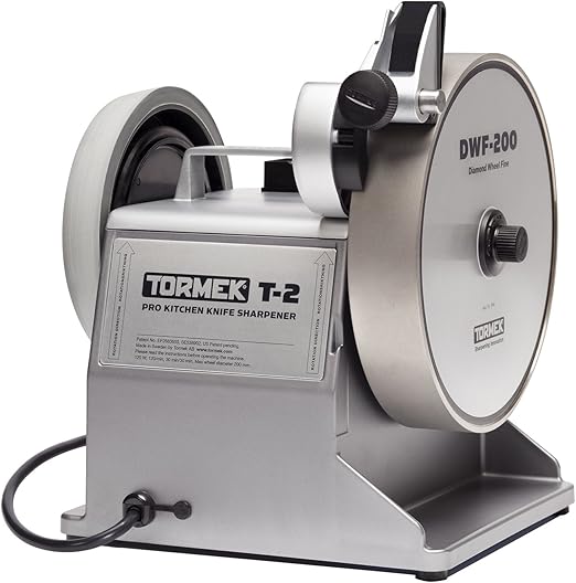 Tormek T-2 Pro Kitchen Knife Sharpener - US Version - English Handbook