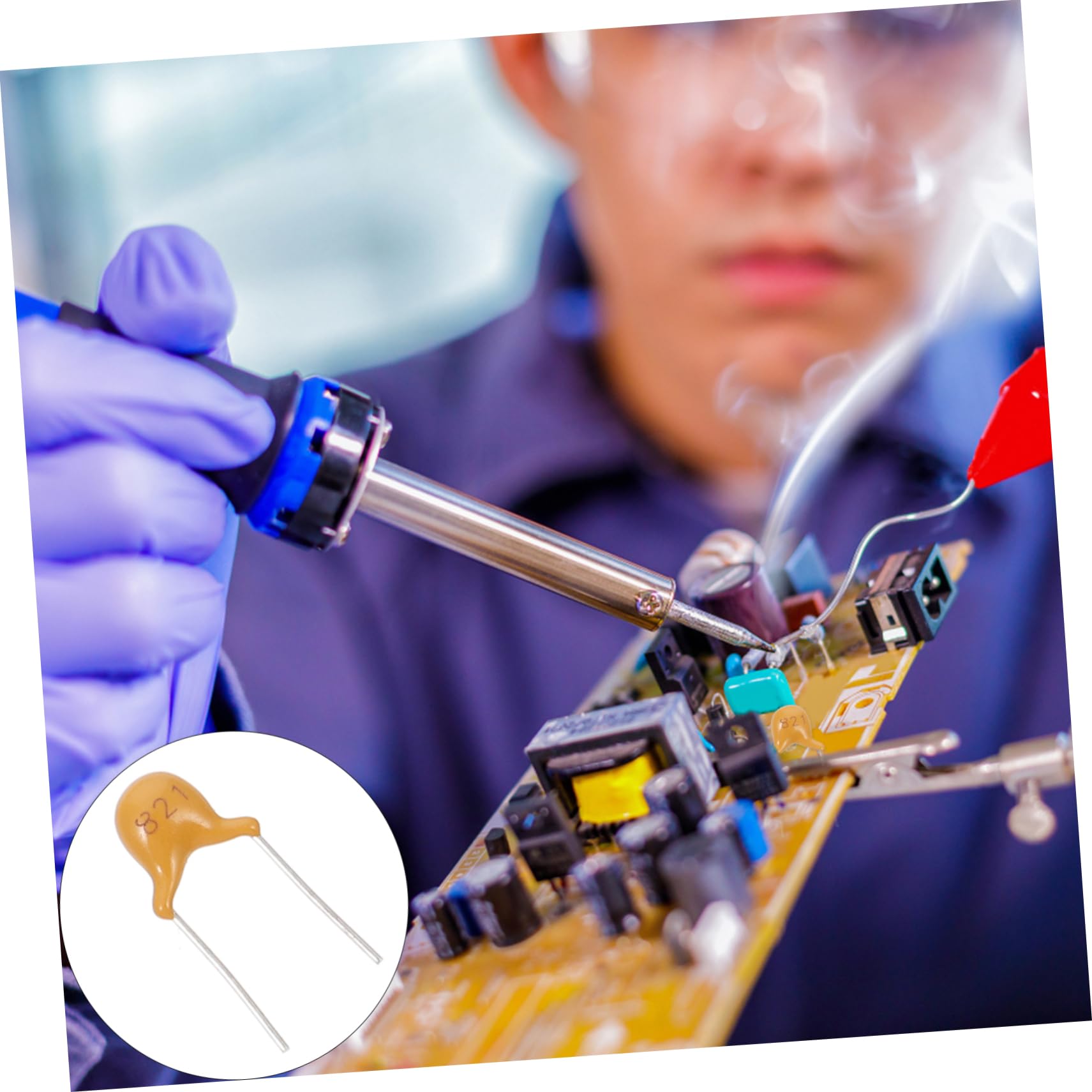 2000 Piezas condensador cerámico Condensador multicapa de 5 valores Surtido de capacitores de 5 valores iluminacion a.rayo Condensador monolítico de 2 pines electrónico clasificado