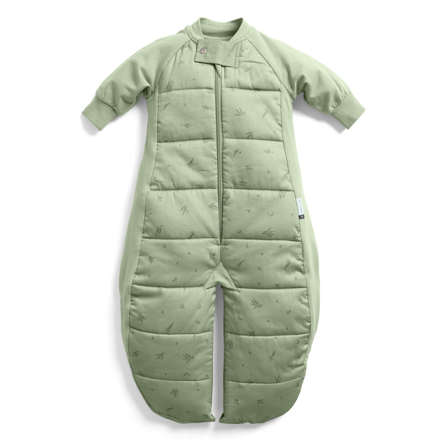 ergoPouch Sleep Suit Bag 3.5 TOG – Baby Sleep Sack & Wearable Blanket, 2-in-1 Convertible Sack to Suit with Legs for Safe Movement, Regulates Temperature Overnight, Unisex (8-24 Months, Willow)