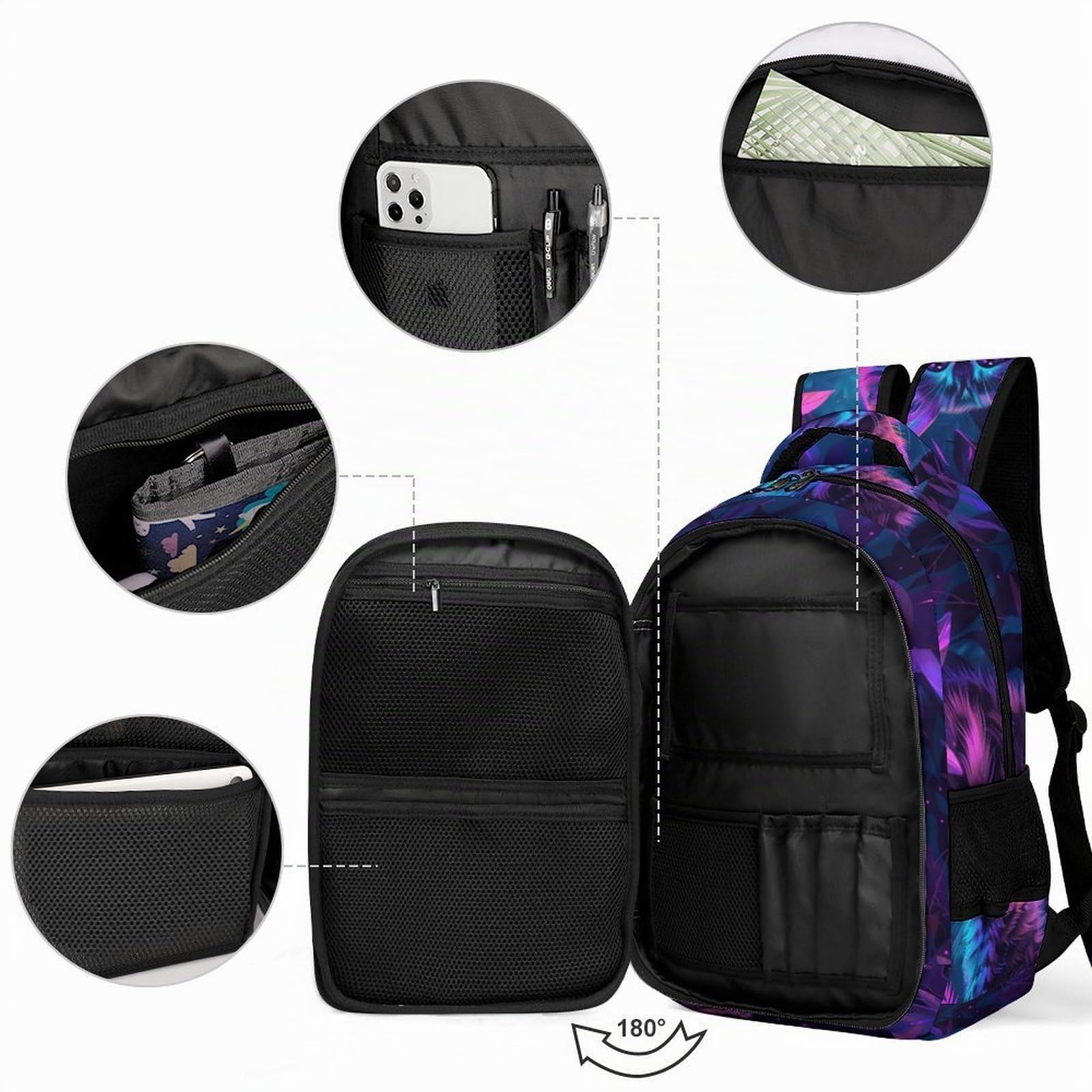 Mochila Infantil Gato Gatito, Regalos Para Niños, Mochilas Escolares Juveniles En Gran Capacidad, Bolsa Con Animal Print Para Muchachas