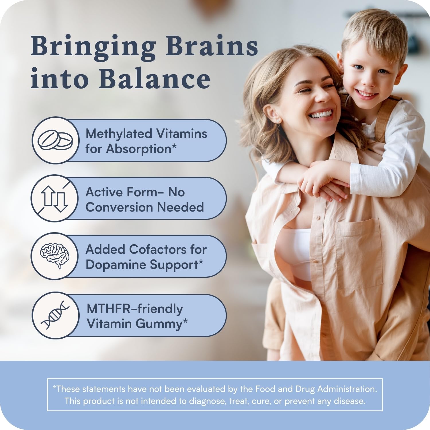 Neuro Gummy for Kids | Supports Attention & Mood | Folinic Acid & Methylfolate | Complete Vitamin B Complex with SpectraFolate™ | MTHFR Supplement | No Artificial Ingredients | 30 Gummies — Amazon image 5