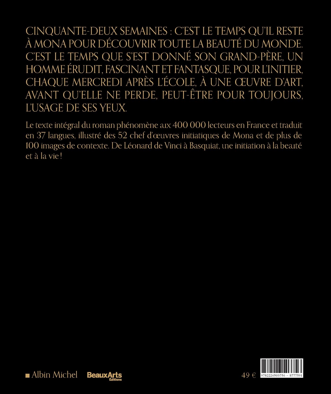 Les Yeux de Mona (Beau livre): Texte intégral illustré de plus de 160 oeuvres