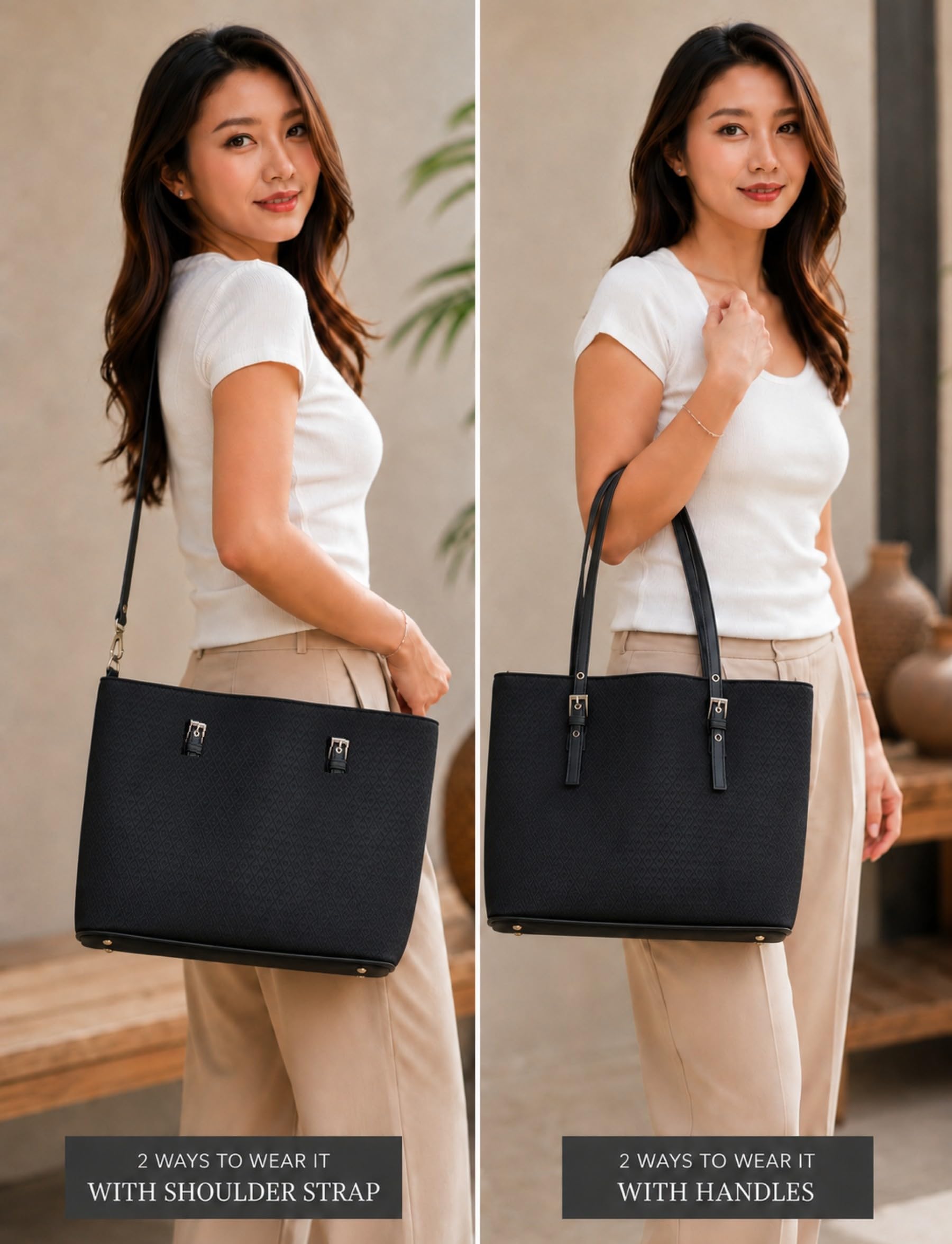 Borsa Donna a Spalla in Seta Thailandese | Tessuto Tradizionale Thai Tessuto a Mano, Artigianale, Elegante e Leggera, Stile Etnico Raffinato, Made in Thailand