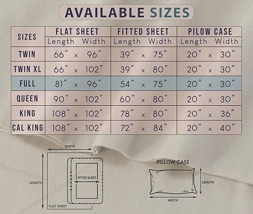 Miniatura 7 de RUVANTI - Sábanas de franela 100% algodón doble cepillado, bolsillos profundos de 16 pulgadas, para todas las estaciones, transpirables y suaves, 3