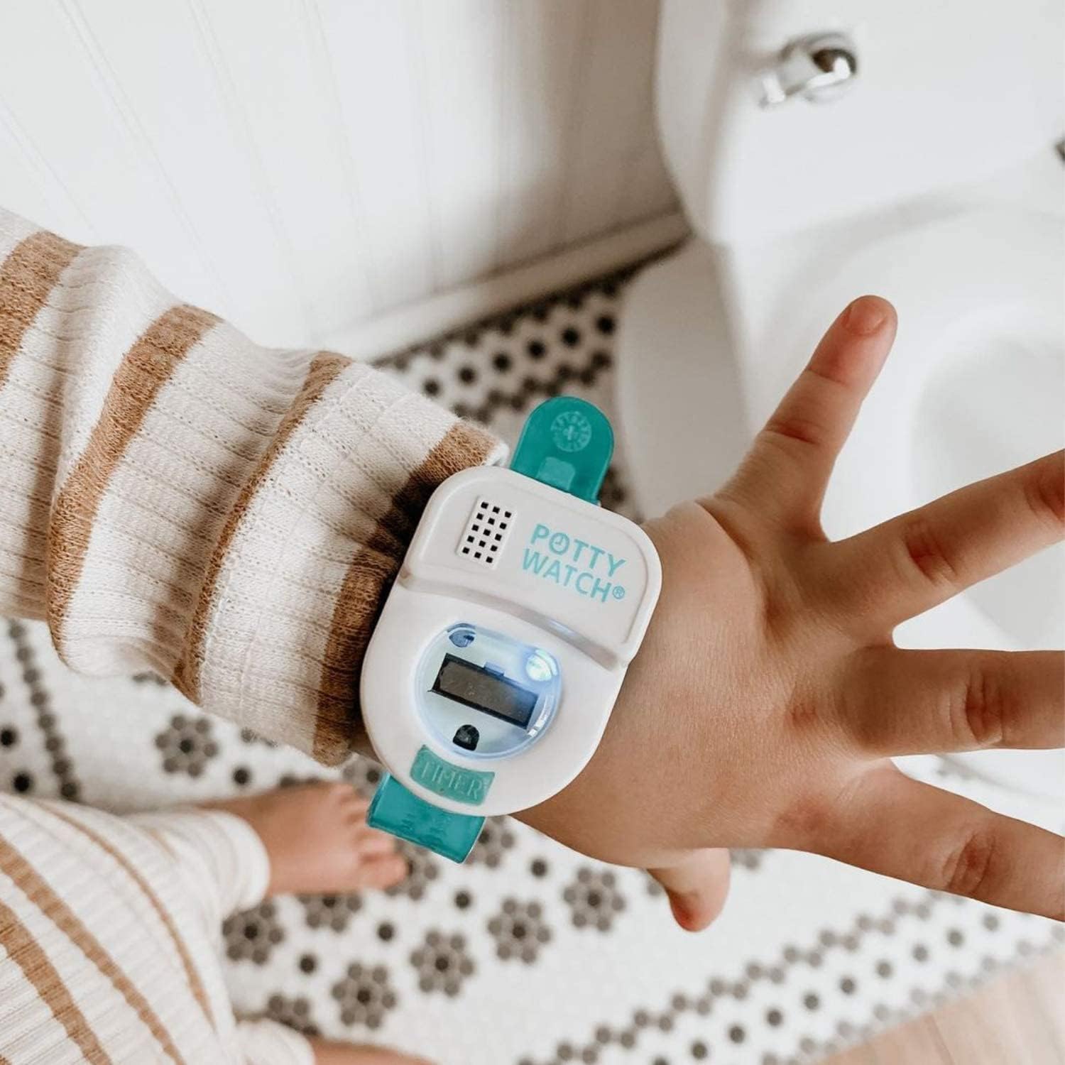 Meet Potty Watch The 1st Watch Made to Help Your Child Potty Train (Lights & Music for Fun 30, 60 or 90 Min Reminders), Blue Blue Potty Watch