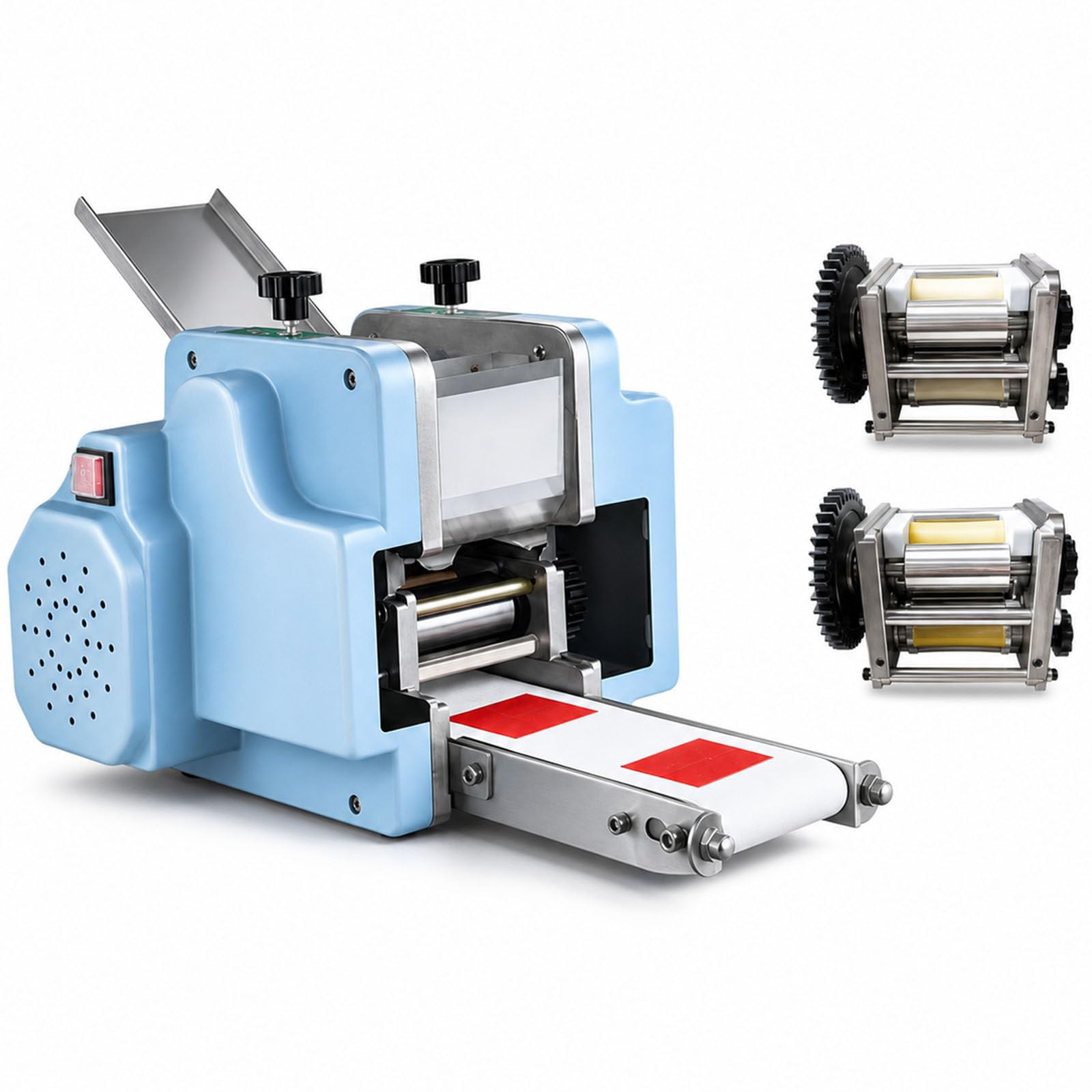 Macchina Automatica per Gnocchi, Elettrica Multifunzionale per Gnocchi, 50-60 Pezzi/Min, Ideale per Feste in Famiglia A Base di Dumpling E per Preparare Pasta Fresca Blue