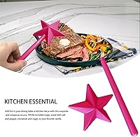 Vista 3 de Salero y pimentero mágico, salero y pimentero, varita mágica, varita de hada, salero y pimentero, Halloween, accesorios de cocina de Navidad