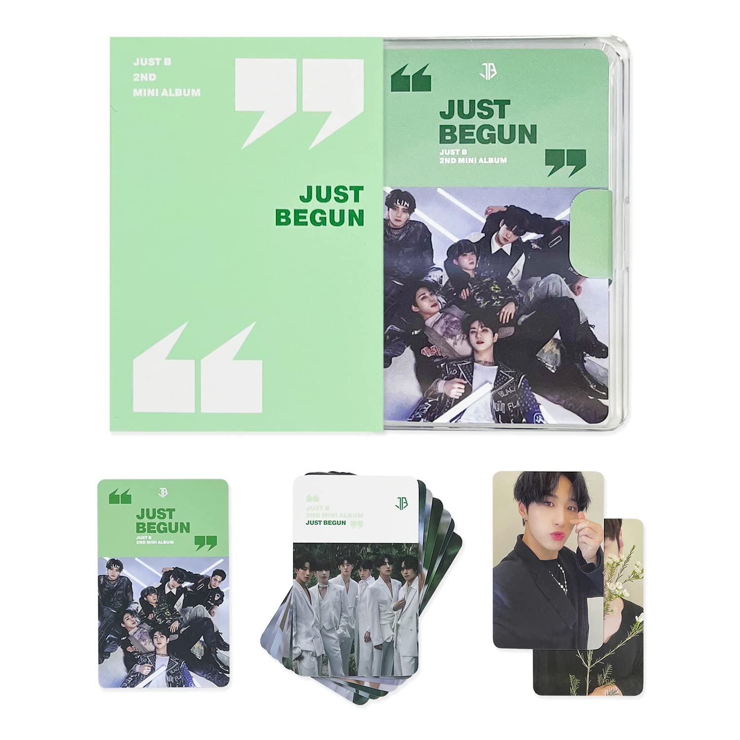 JUST B - 2nd Mini Album [JUST BEGUN] (Nemo Album Full Ver.) Nemo Case + Nemo Card + Nemo Random Photocard + Jacket Photocard