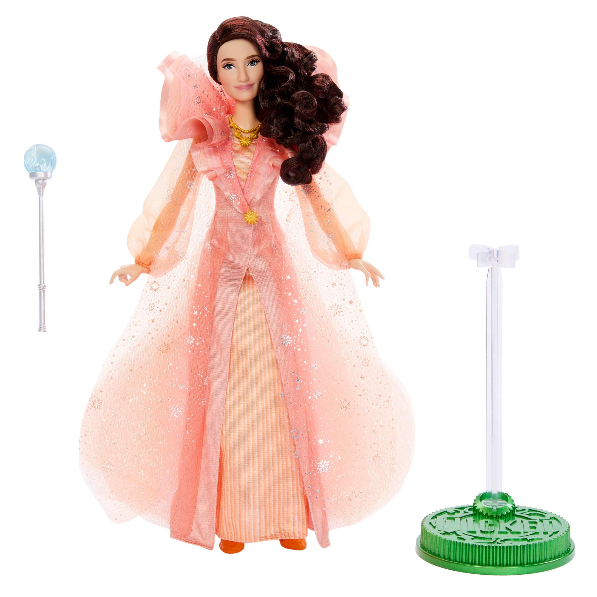 Mattel Universal Pictures Wicked Femme Sage Magique Soleil de Mattel Universal Pictures avec Tenue de Luxe Amovible et Accessoire, inspirée du Film, JLD88
