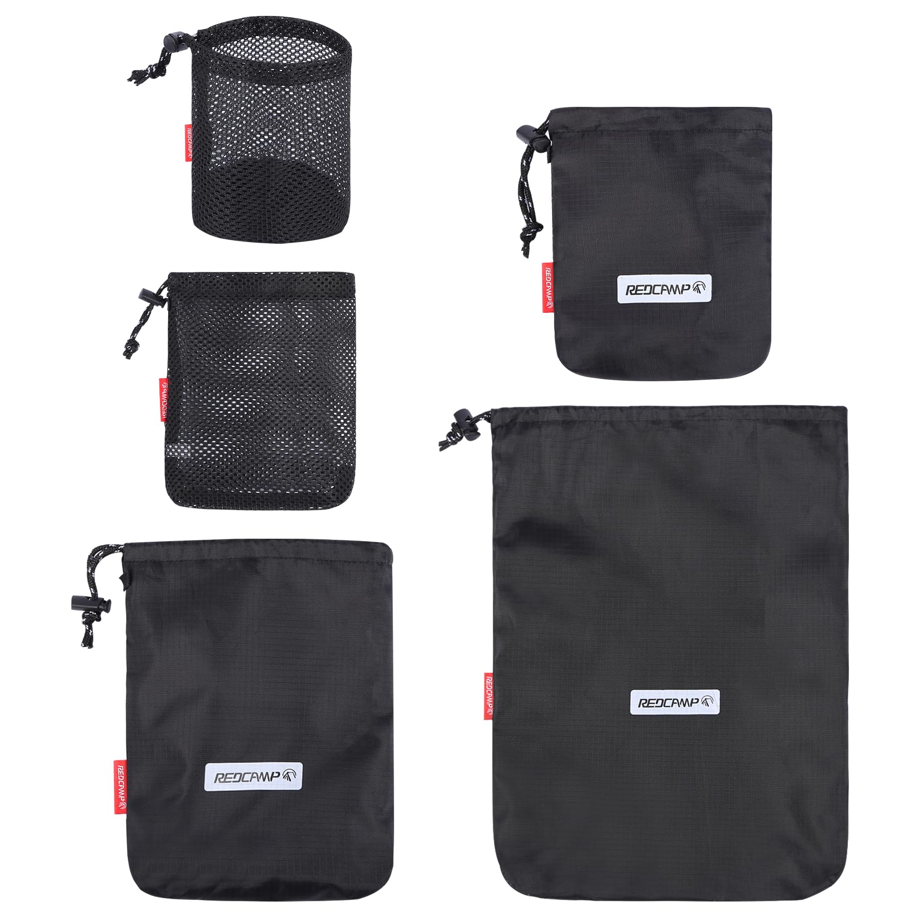 REDCAMP 5PCS Small Ditty Bags Set
