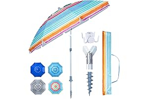 Tempera Beach Umbrella: Supreme Sun Protection for All Your Outdoor Adventures