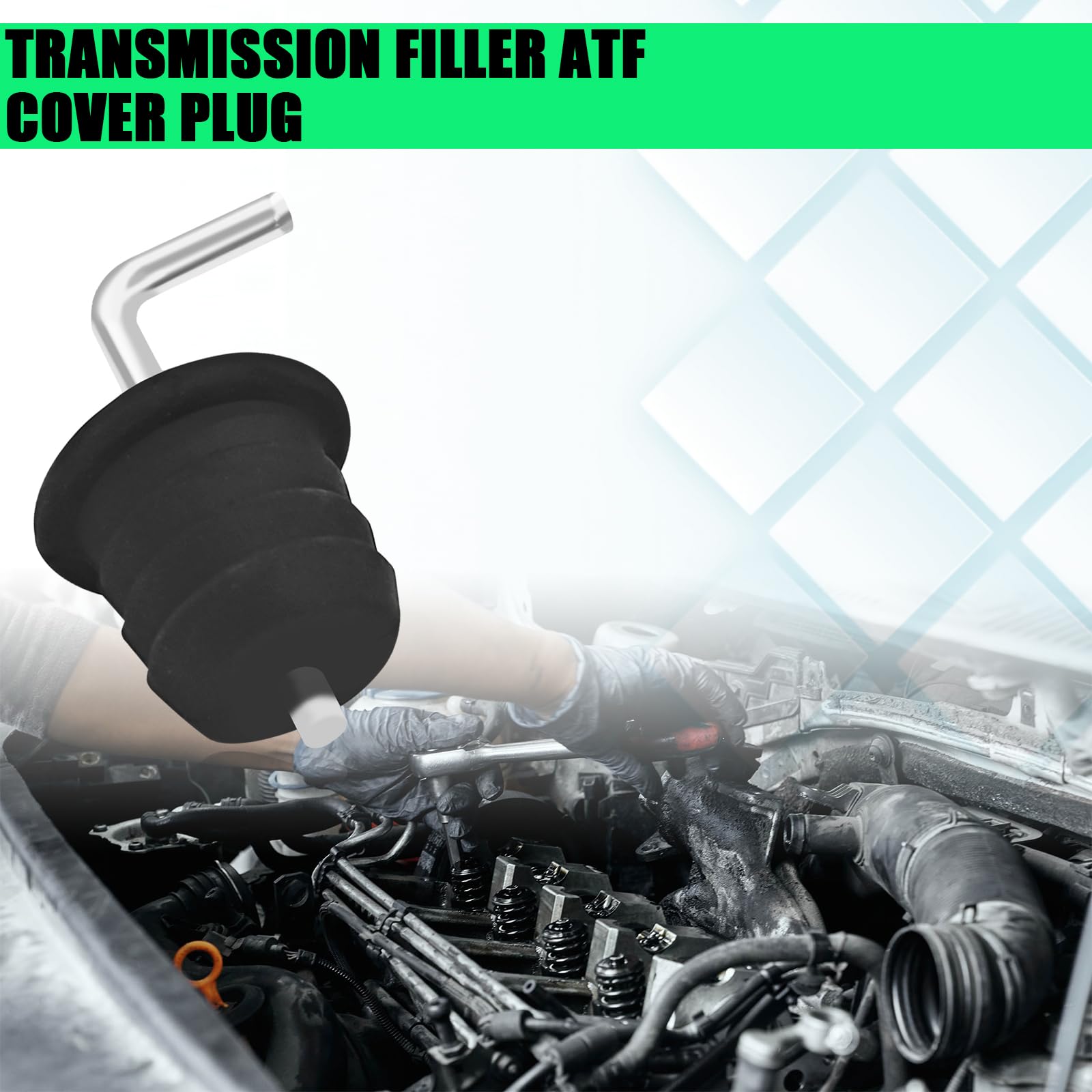 Transmission Filler Cap / ATF Plug – Fits Accord 15-16, CR-V, Odyssey (25615-5C4-014)