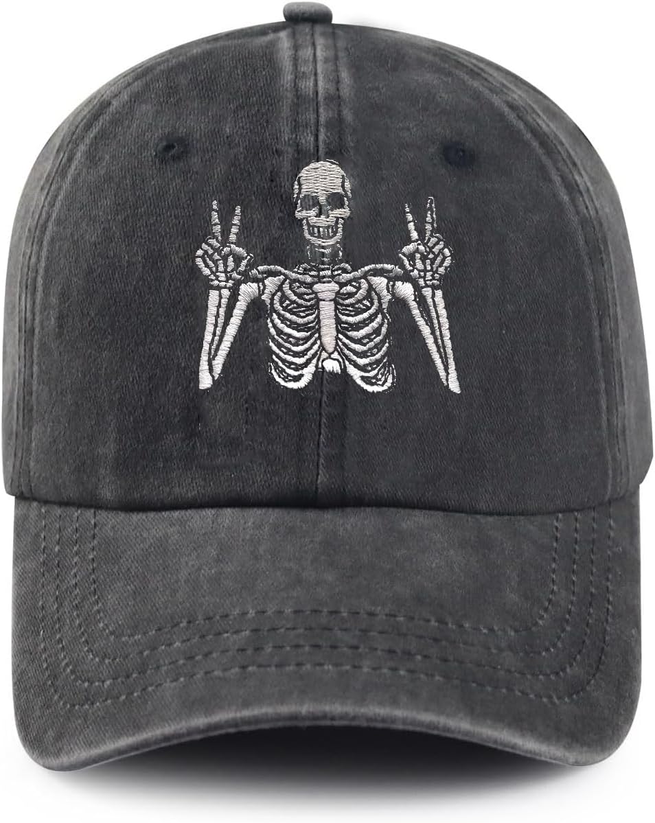 DEKIFNHG Hat for Men Women, Adjustable Cotton Embroidered Baseball Cap, Funny Gifts for Coworkers Friends