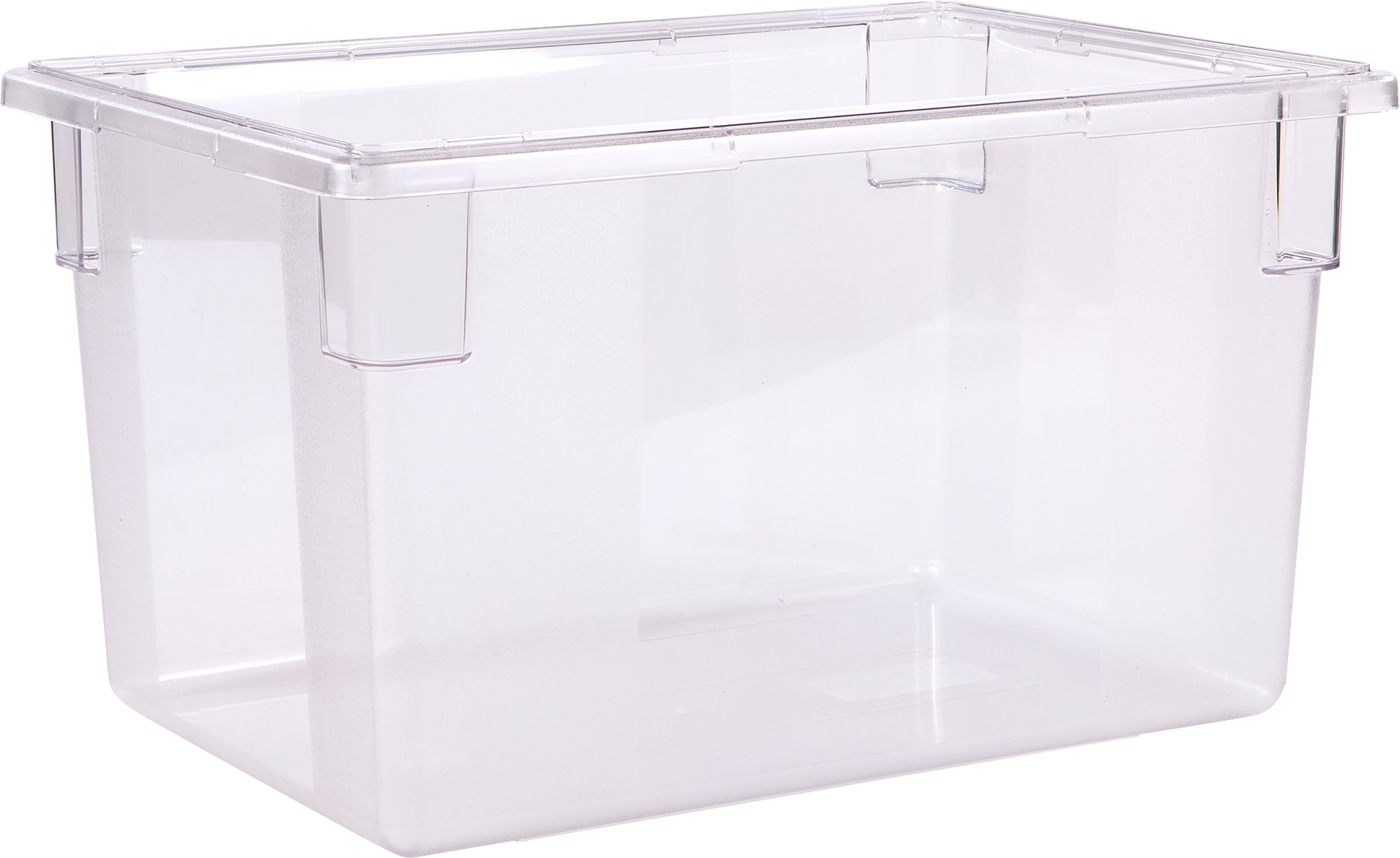Storplus Food Storage Container with Stackable Design for Catering by Carlisle FoodService Products – 21.5 Gallon Container, 21.5 gallons, Plastic, CLEAR, Model 1062407