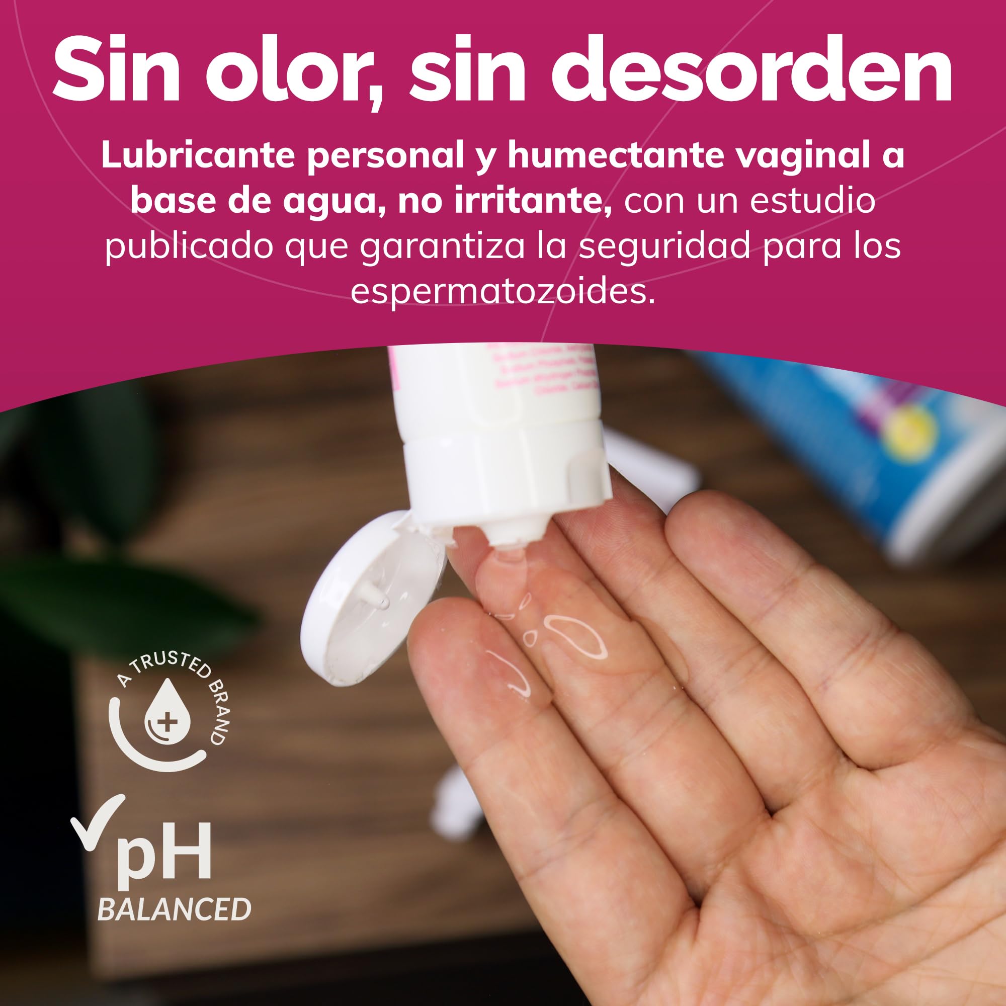 Conceive Plus Gel Lubricante de Fertilidad, Lubricante Amigable con la Fertilidad para Parejas que Intentan Tener un Bebé - 75ml / 2.5 fl oz