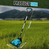 Kézi fűnyíró, kefe nélküli motorral, 21 cm vágásszélességgel, Makita 18V akkumulátoros kompatibilitás  3 magasságállítással 8