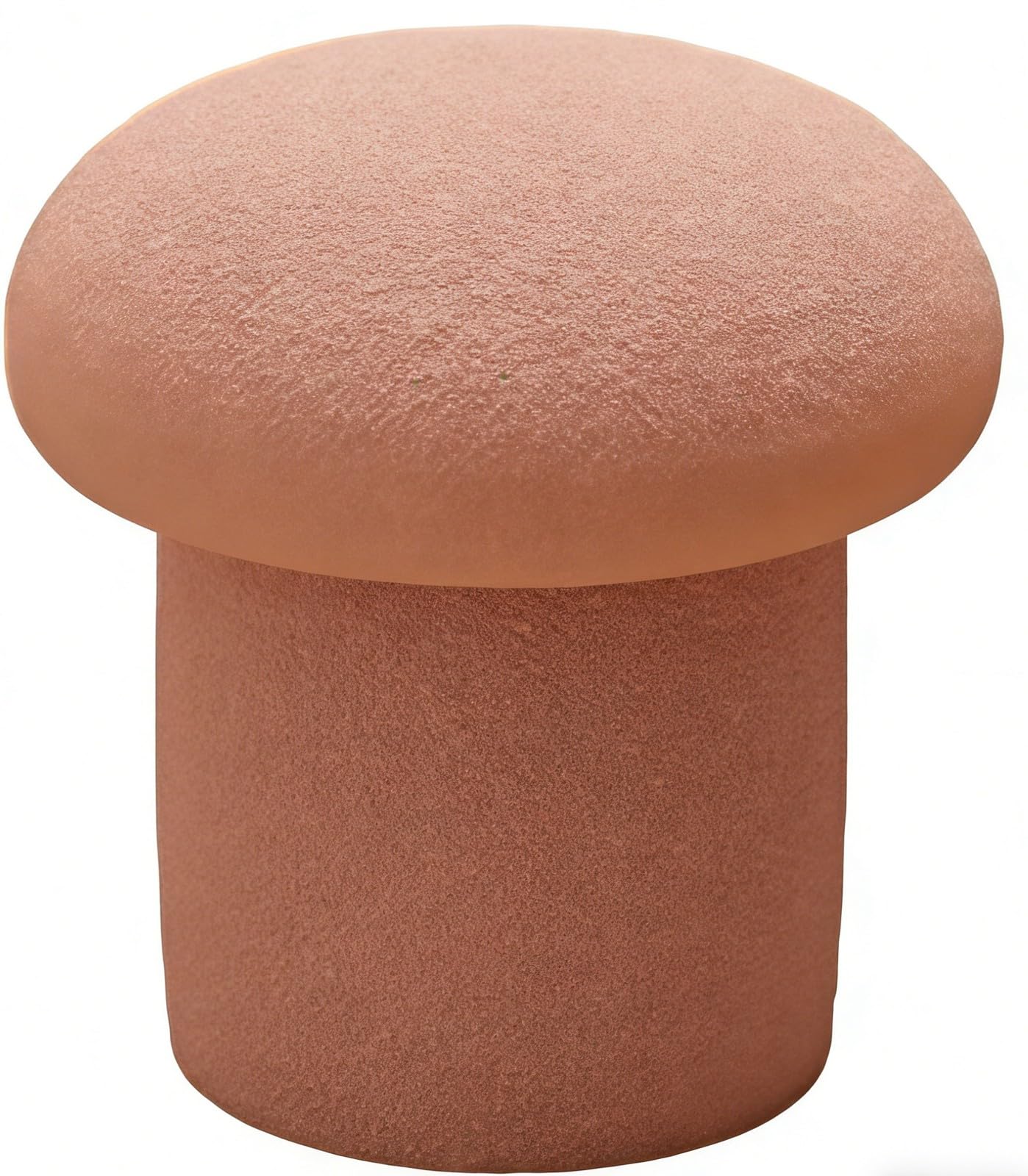 SXZenSpace Small Wooden Stool Round Table, Plant Stand Indoor Milking Step Stool, Side Table For Bathroom Toilet Bedroom Bedside(Pink/S)