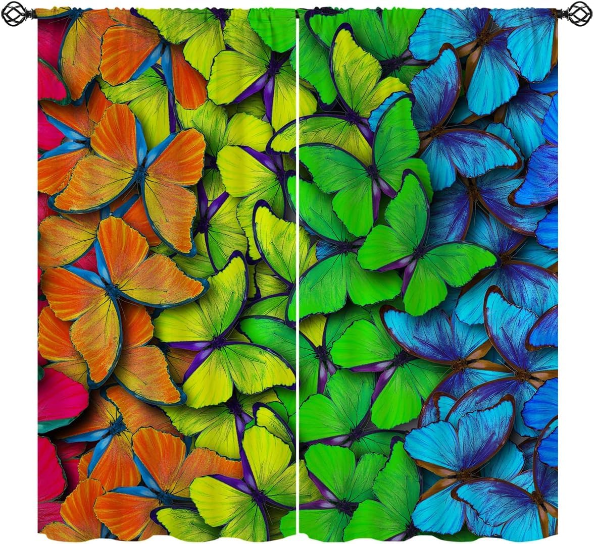 Rideaux occultant de chambre en polyester isolant à motifs 3D