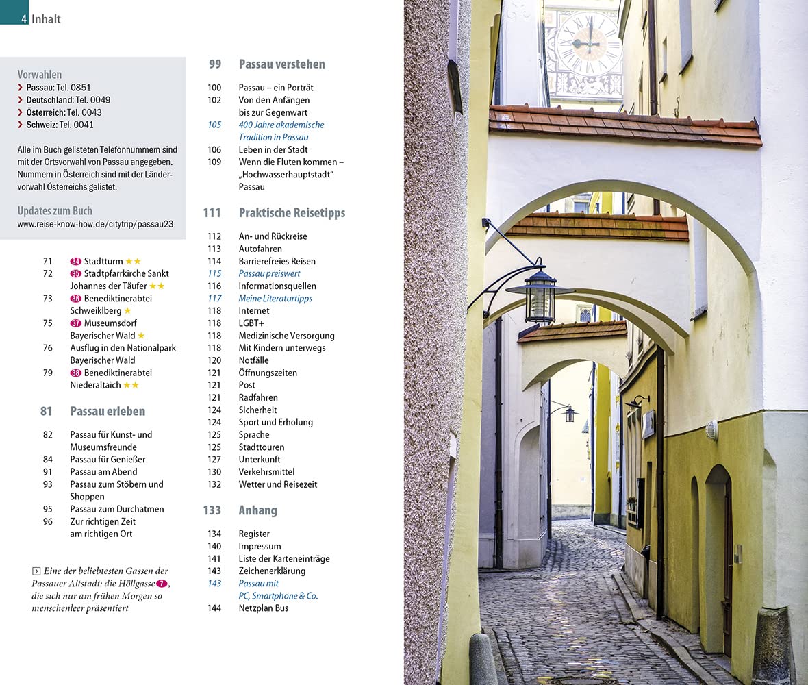 Reise Know-How CityTrip Passau: Reiseführer mit Stadtplan und kostenloser Web-App