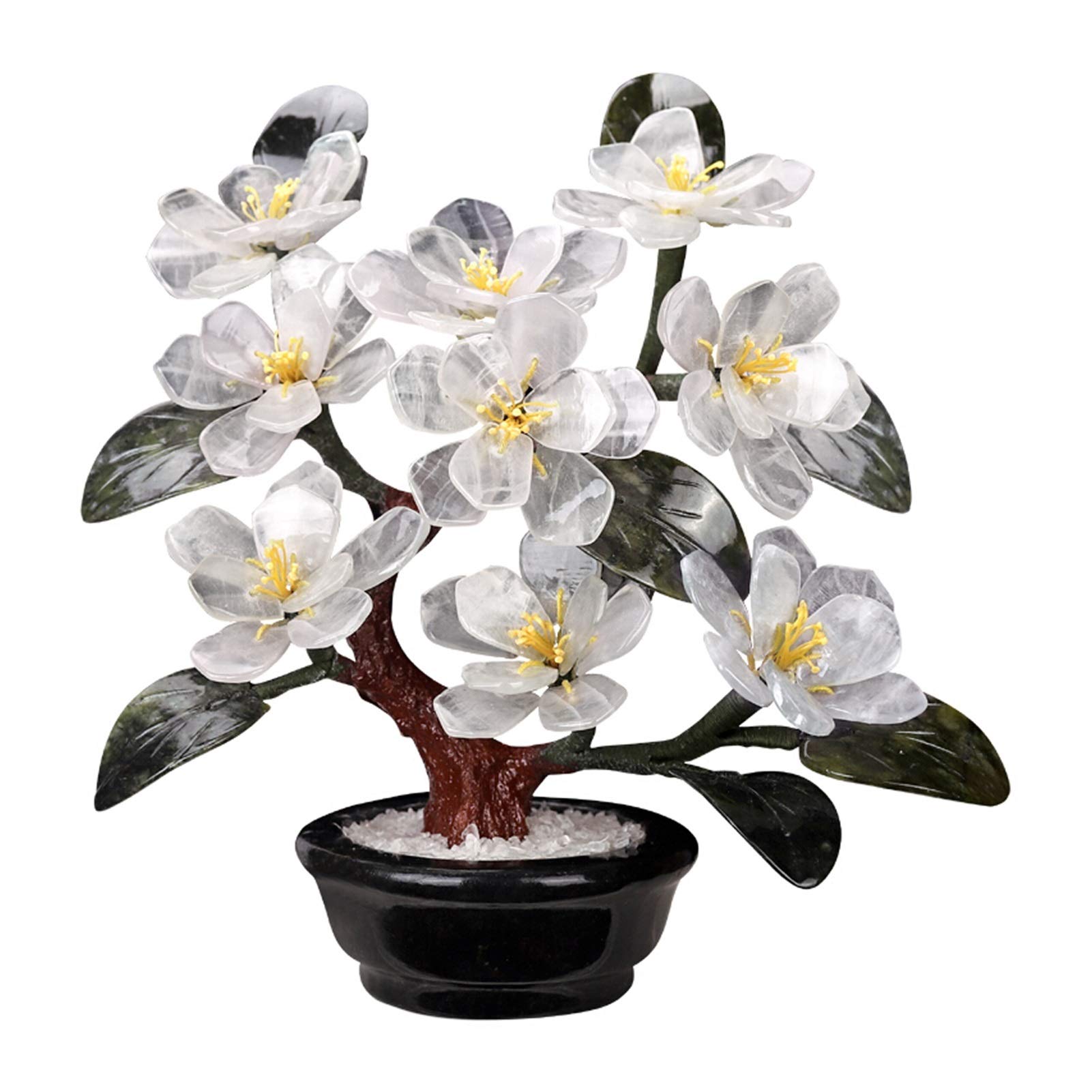 DFGHNBVC Artificial Bonsai Tree Simulation Jade Flower Small Artificial Plants Fake Bonsai Tree Indoor Plant For Home Office Decor Desktop Display Zen Garden Decor Artificial Bonsai