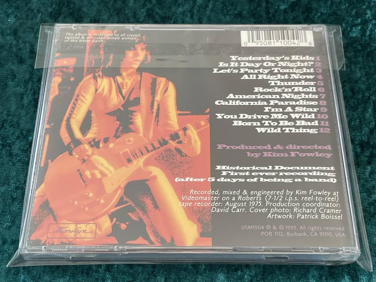 Amazon.co.jp: ☆THE RUNAWAYS☆BORN TO BE BAD☆CD☆HISTORICAL 
