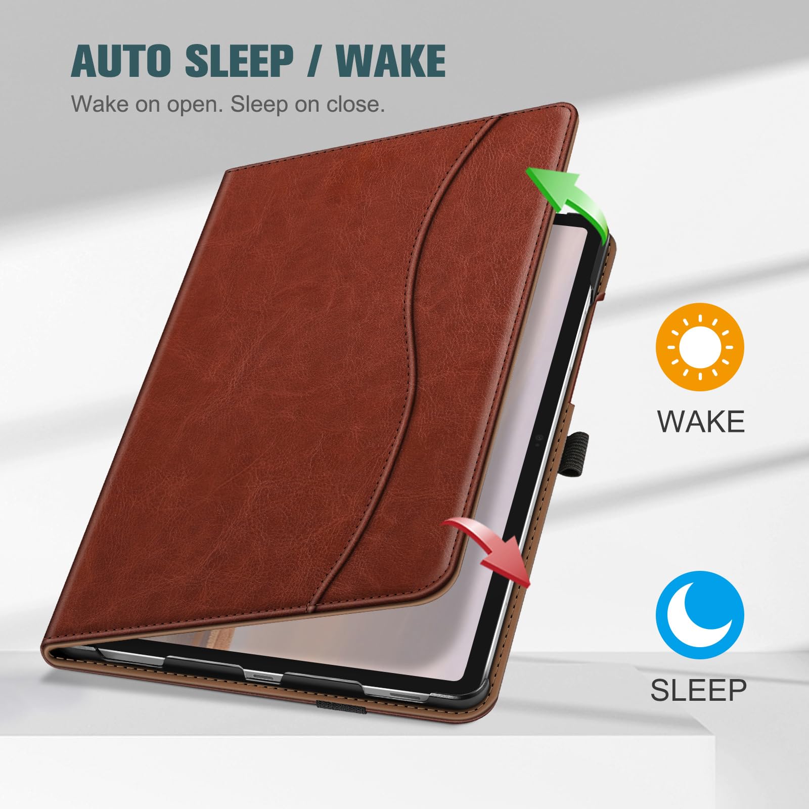 FINTIE Case for Samsung Galaxy Tab S9 FE 10.9 Inch/Galaxy Tab S9 11 Inch 2023, Multi-Angle Viewing Protective Cover with Pocket, Auto Sleep/Wake,