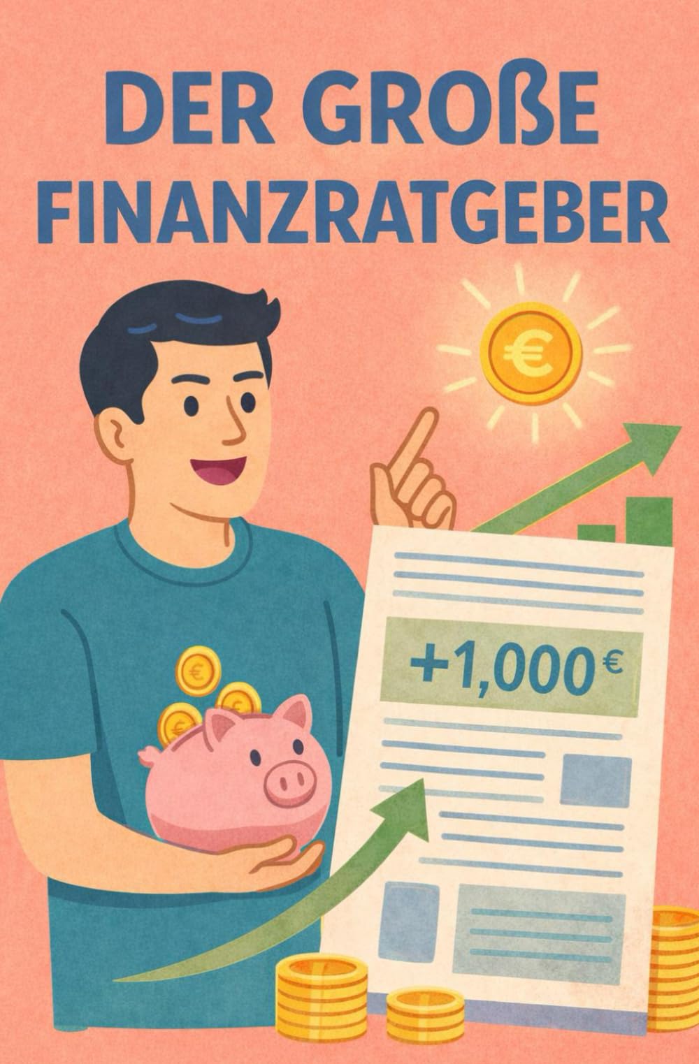 Der Große Finanzratgeber (Sammlung satirische Taschenbücher als Scherzgeschenk)