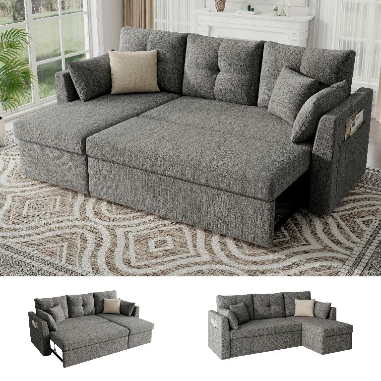 Huatean Home 82 Sectional Sleeper