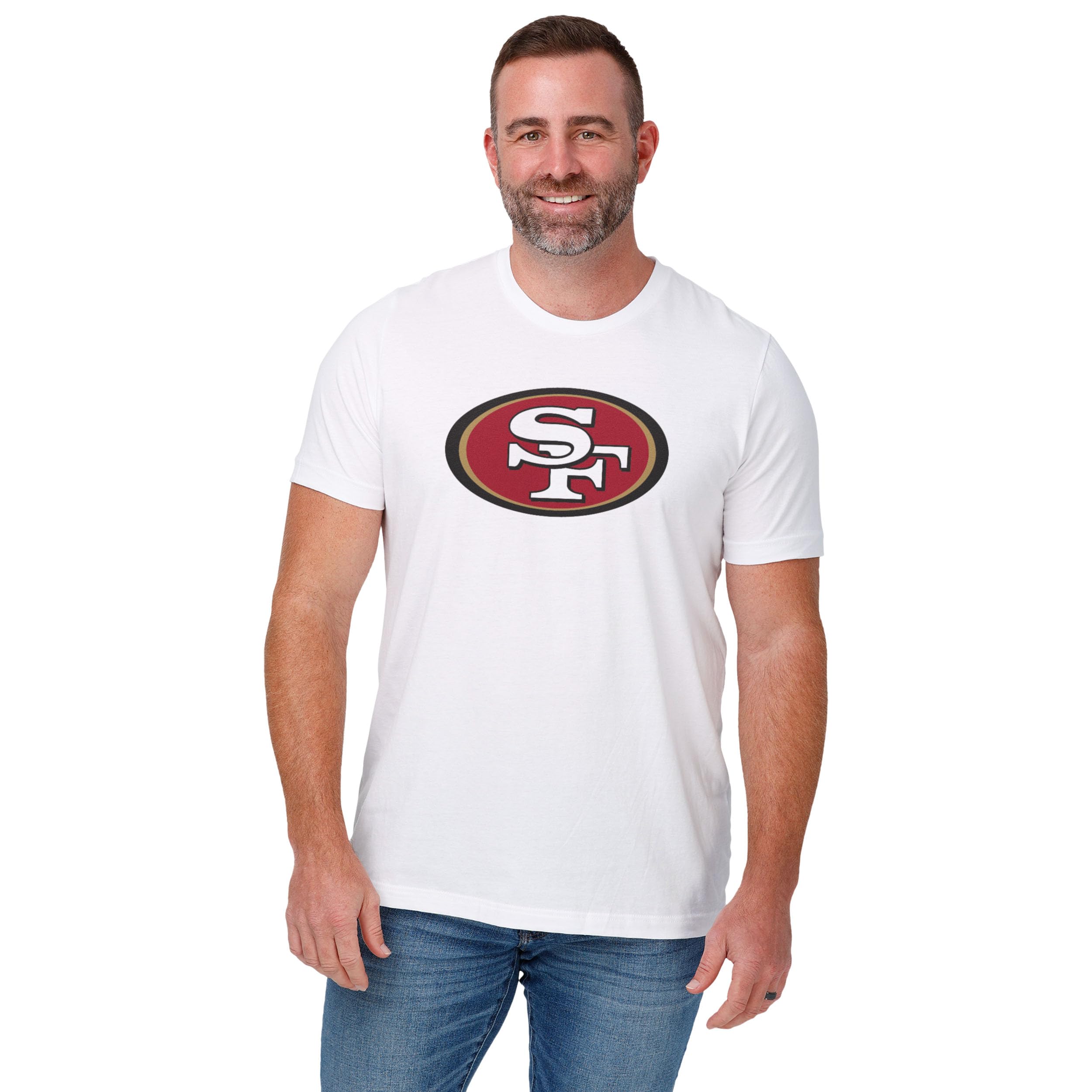 FOCO Men's NFL Team Logo Short Sleeve T-Shirt