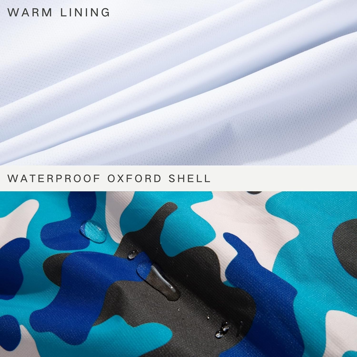 Boys Rain Jacket with Detachable Hood Lightweight Raincoats for Kids - Image 6