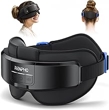 RENPHO Eyeris Masc Head & Eye Massager, FSA Eligible HSA, Christmas Gifts for Women Men, Headache Massager for Forehead, Occiput and Temple, Heated Face Mask with Heat, Massager Scalp Stress Relax